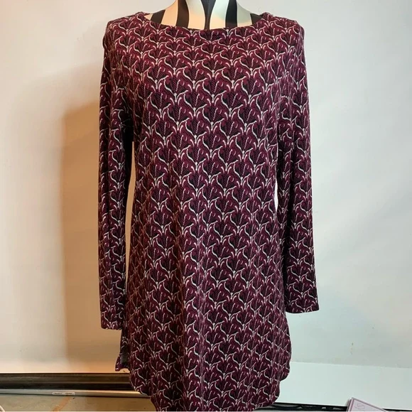 long modest dress with sleeves Abira Sequin Modest Neckline Long Sleeve Embellished Dress With Side S